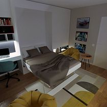 My project in Interior Design from Start to Finish course. Projekt z dziedziny Projektowanie wnętrz użytkownika Robert Niculescu - 03.02.2021