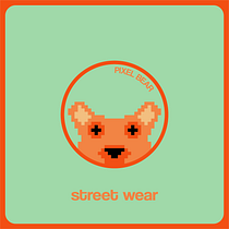 Meu projeto do curso: Pixel Bear. Een project van Logo-ontwerp, Digitale illustratie y Vectorillustratie van Ricardo Guia - 03.02.2021