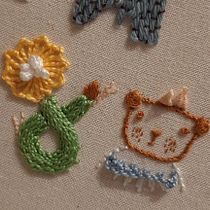 Mi Proyecto del curso: Introducción al bordado en relieve. Projekt z dziedziny  Haft użytkownika gafitas68 - 03.02.2021