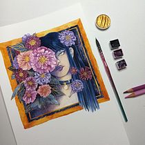 Mi Proyecto del curso: Creación de paletas de color con acuarela. Traditional illustration, Fine Arts, Painting, Watercolor Painting, and Color Theor project by Ninde Neko | Patricia Serrano - 07.10.2021
