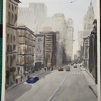 Mi Proyecto del curso: Paisajes urbanos en acuarela. Un progetto di Pittura ad acquerello di maria_f_1 - 04.02.2021
