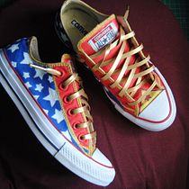 WonderWoman1984. Shoe Design project by Alejandro Roberto Garrido - 02.05.2021