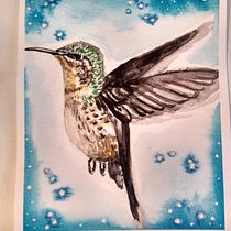 Mi Proyecto del curso: Acuarela artística para ilustración de aves. Watercolor Painting project by montenegro.nicole - 02.04.2021