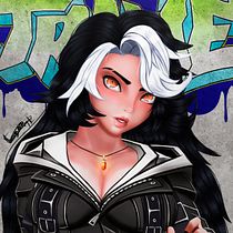 Mi Proyecto del curso: Retratos digitales de fantasía con Photoshop "Chica Getting Up". Comic, Concept Art, Artistic Drawing, Digital Drawing, Manga & Instagram project by Mr. Cheko_Official - 07.21.2020