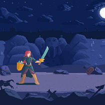 Mi Proyecto del curso: Introducción al diseño de personajes en pixel art. Un projet de Dessin numérique , et Design  de bryan_r - 03.04.2021