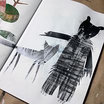 My final project for Illustration Techniques to Unlock your Creativity. Traditional illustration project by Minu Freitag - 02.05.2021