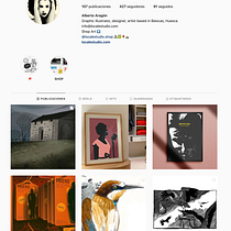 Porfolio en instagram, LOCAL ESTUDIO y LOCAL ESTUDIO SHOP. Un projet de Illustration traditionnelle de alberto - 05.02.2021