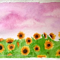 My project in Modern Watercolor Techniques course. Un progetto di Pittura ad acquerello di Akshaya Raghu - 13.02.2021