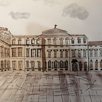 My project in Urban Sketching: Express Your World in a New Perspective course. Un projet de Illustration à l'encre de Giusy Antico - 05.02.2021