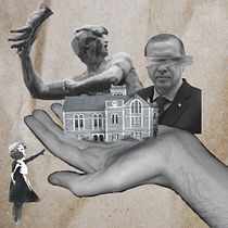 My project in Digital Collage for Editorials course. Colagem projeto de Bihter Neymen - 06.02.2021