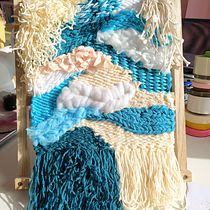 Meu projeto do curso: Introdução à tapeçaria em tear manual. Arts, Crafts, Design, Decoration, Accessor, Design, and Fiber Arts project by soniacoelho - 02.05.2021