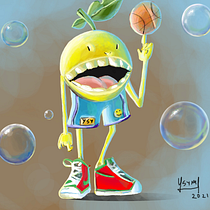 Mi Proyecto del curso: Pintura digital de personajes: ilustra con luz y color. Pintura digital projeto de yesymarlanz - 06.02.2021