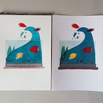 Mi Proyecto del curso: Técnicas de ilustración con acuarela y gouache. Pencil Drawing, Traditional illustration, Naturalistic Illustration, Watercolor Painting, and Gouache Painting project by Alicia Moreno Milrado - 02.06.2021