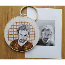 Mi Proyecto del curso: Creación de retratos bordados. Embroider project by Ilaria Anselmi - 02.06.2021
