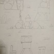 Segundo proyecto de domestika: Dibujo para principiante nivel -1.. Drawing project by ele_9 - 02.06.2021