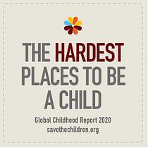 The Hardest Places to be a Child - Save the Children. Design de informação, Ilustração digital e Infografia projeto de nunez_uk - 06.12.2019