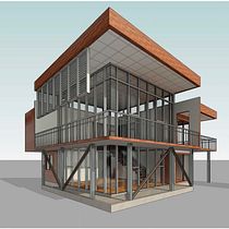 Mi Proyecto del curso: Diseño y modelado arquitectónico 3D con Revit. Een project van Architectuur van Roberto Molina - 06.02.2021