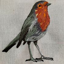 Mi Proyecto del curso: Pintar con hilo: técnicas de ilustración textil. Embroider project by Natylu Ortega Nuñez - 02.06.2021