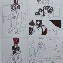 My project in Inking Techniques for Comics and Illustration course. Artistic Drawing, Comic & Ink Illustration project by chloe_ducroizet - 02.07.2021