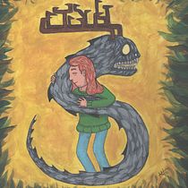 My project in Artistic Illustration: Draw from Your Imagination course. Traditional illustration project by torres_mahikol - 02.07.2021