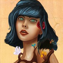 My project in Digital Fantasy Portraits with Photoshop course. Traditional illustration project by doutreleau_f - 02.07.2021