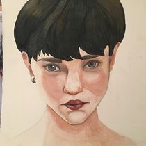 My project in Watercolor Portrait from a Photo course. Traditional illustration project by karanmckelvie - 02.07.2021