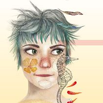 My project in Illustrated Portrait in Watercolor course. Projekt z dziedziny Malowanie akwarelą użytkownika Riette Kotze - 08.02.2021