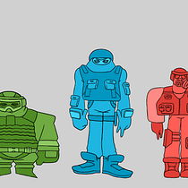 Character Design Final Project. Character Design, and Digital Drawing project by Aaron Mitchell - 02.08.2021