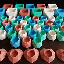 Mi proyecto final: macetas de colores.. Een project van Craft van Oscar Daniel Cortez Ramírez - 20.04.2021