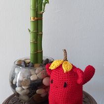 Mi Proyecto del curso: Amigurumi: creación de personajes con ganchillo. Arts, and Crafts project by dianaestevan31 - 02.09.2021