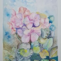 Mi Proyecto del curso: Ilustración botánica con acuarela. Pintura em aquarela projeto de Liliana Donato - 10.02.2021