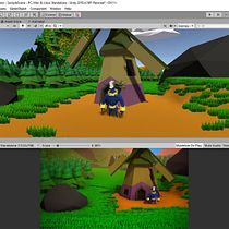 Meu projeto do curso: Modelagem de cenários low poly para vídeo games. 3D Modeling project by FRANCISCO DIOGO ALMEIDA DE LIMA - 02.09.2021