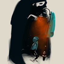 My project in Illustrated Stories: From Idea to Paper course. Traditional illustration project by Luanna Falcão - 04.10.2021