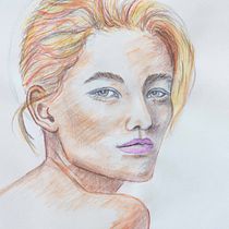 My project in  Watercolor Portrait Sketchbook course. Watercolor Painting project by koutna_marianna - 02.11.2021
