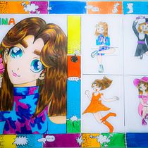 Meu projeto do curso: Criação de personagens de mangá. Pencil Drawing, and Manga project by biavallecosta30 - 02.09.2021