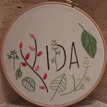 Mi Proyecto del curso: Técnicas básicas para bordar letras. Embroider project by gafitas68 - 02.09.2021