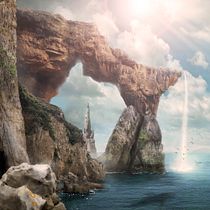 Matte Painting: creando mundos fotorrealistas. Photographic Composition, Color Correction, Graphic Design, Photomontage, and Photo Retouching project by Marta Bravo López - 02.09.2021