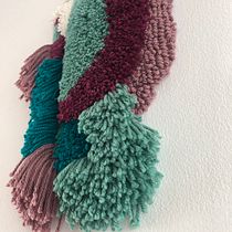 Mi Proyecto del curso: Introducción al latch hooking y locker hooking. Un progetto di Artigianato, Belle arti e Fiber Art di Sofia Guzmán Aliste - 09.02.2021