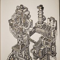A bit more complex stuff. Ein Projekt aus dem Bereich Traditionelle Illustration von Piotr Ludwinek - 10.02.2021