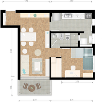 Mi Proyecto del curso: Diseño de interiores de principio a fin. Un projet de Décoration d'intérieur de romasavio - 19.02.2021