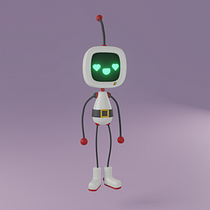 TV Bot. Een project van 3D van Marcos Thimmig - 11.02.2021