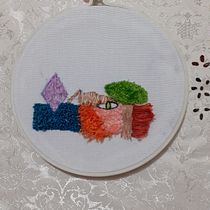 Mi Proyecto del curso: Introducción al bordado con aguja mágica. Embroider project by Rusia Candelario Murillo - 02.11.2021