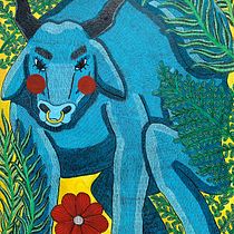 Meu projeto do curso: Desenho criativo com tinta guache e outras técnicas. Un projet de Illustration traditionnelle , et Peinture gouache de Isabela - 11.02.2021