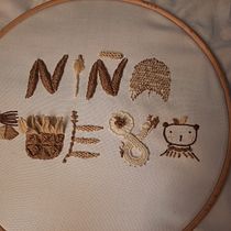 My project in Introduction to Raised Embroidery course. Projekt z dziedziny  Haft użytkownika baranyi.n90 - 11.02.2021