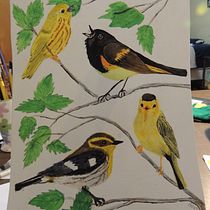 My project in Artistic Watercolor Techniques for Illustrating Birds course. Watercolor Painting project by Beverly Evans - 03.11.2021