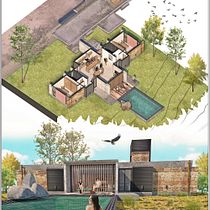 Mi Proyecto del curso: Ilustración digital de proyectos arquitectónicos. 3D Animation project by Miguel Alonso Lizárraga Calderón - 02.12.2021