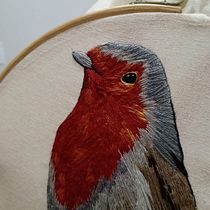 Meu projeto do curso: Pintar com linha: técnicas de ilustração têxtil. Embroider project by Fernanda Fernandes Cardoso - 02.12.2021