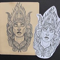 Mi Proyecto del curso: Tatuaje para principiantes. Tattoo Design project by Víctor Fuentes - 02.12.2021
