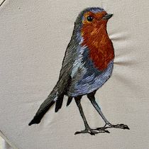 My project in Painting with Thread: Textile Illustration Techniques course. Embroider project by Helena Moussatche - 02.12.2021