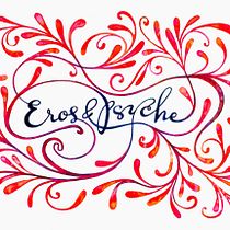Eros & Psyche. Un progetto di Calligrafia, Illustrazione tradizionale e Pittura ad acquerello di lynkalogirou - 12.02.2021